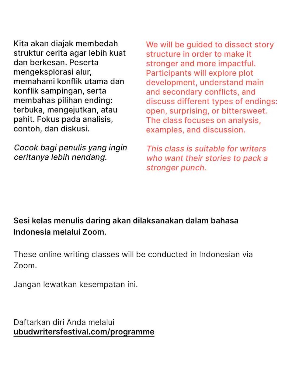 Ubud Writers & Readers Festival tweet media