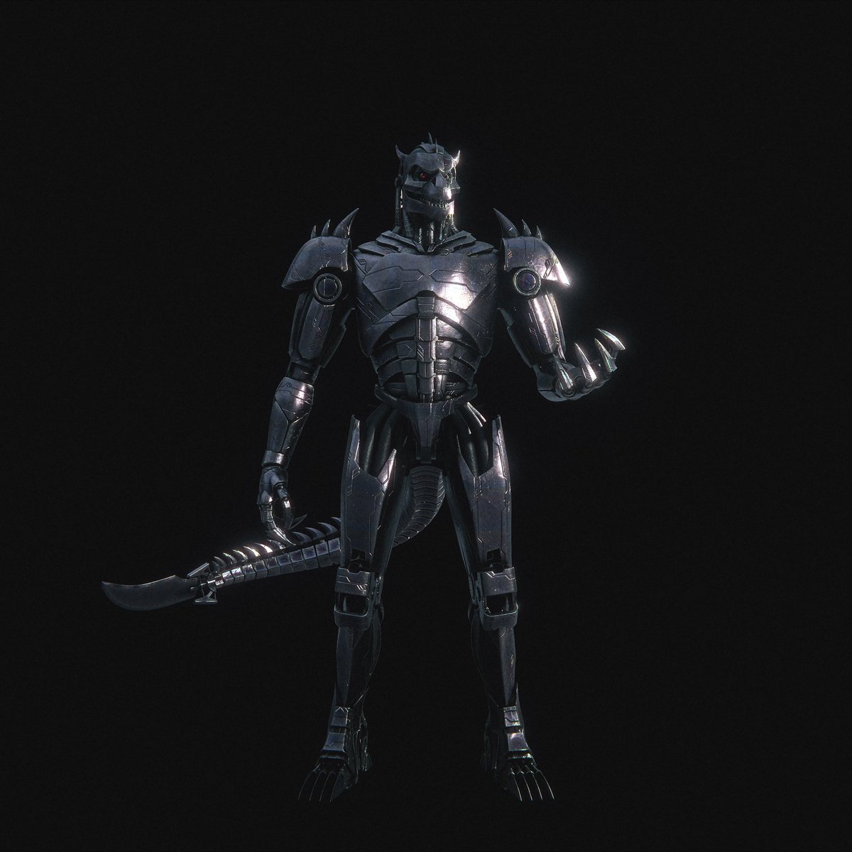 制作中のYouTubeの短編ドラマに登場する恐竜ハンターロボットのモデルを担当しました！

YouTubeのチャンネル↓

youtube.com/channel/UCzWEh…

#blender #b3d #3DCG