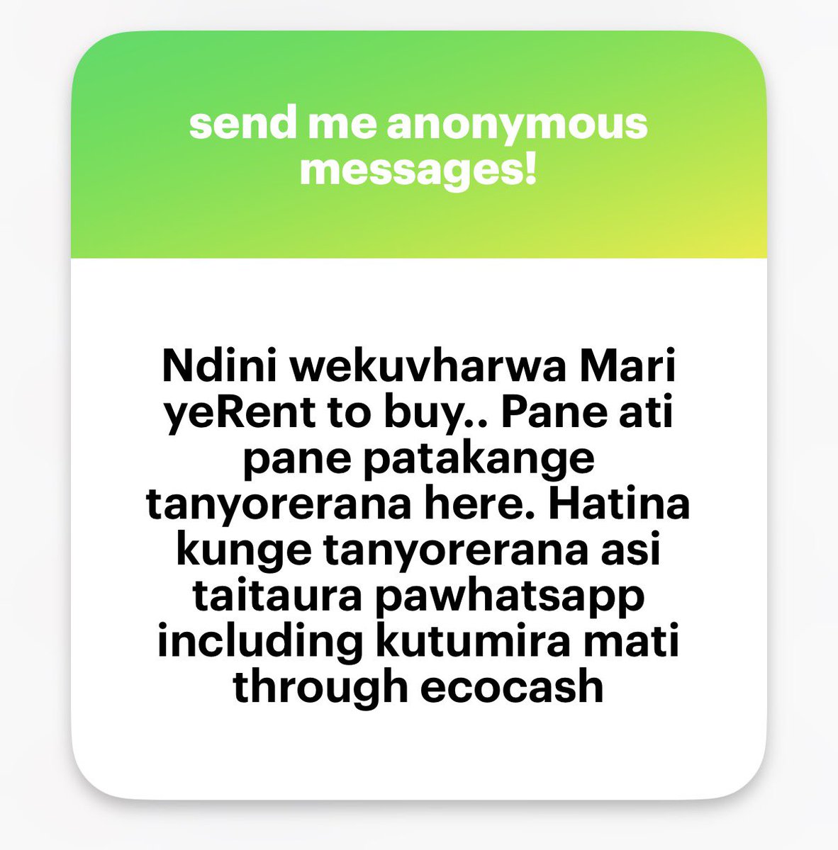 Loice Mututuvari tweet media