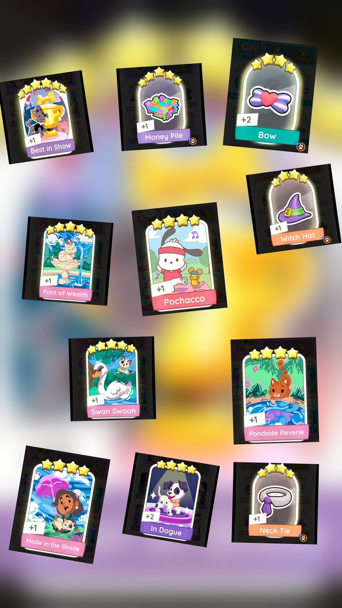 Ewan_329's tweet photo. Wts lfb monopoly go stickers

4🌟 $1/₱35
Bow, Pochacco, Witch Hat, Pondside Reverie, Made in the Shade, In Dogue, Neck Tie
5🌟 $2/₱75
Money Pile, Font of Wealth, Swan Swoon
6🌟 $3/₱100
Best in Show

MOP: Gcash/PayPal

#monopoly #stickers #go #monopolygosell #monopolygosticker https://t.co/wFapFjLYvH