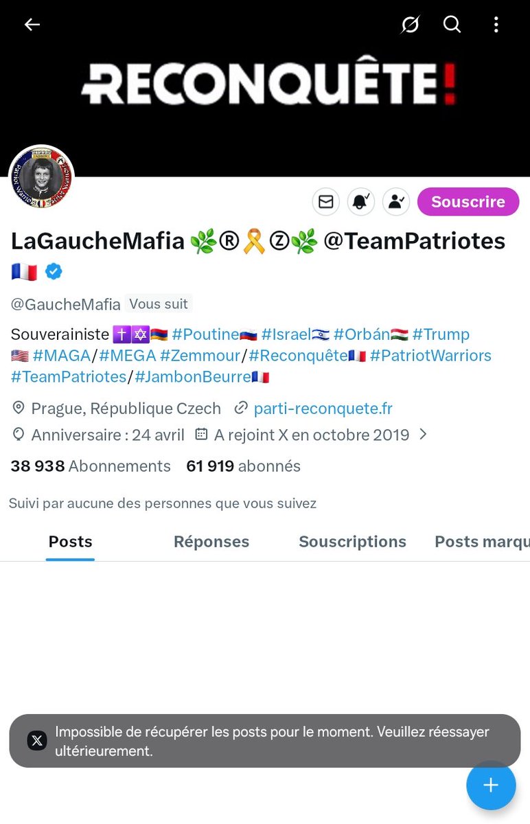 🇫🇷🇵🇹🇮🇹François LE Français🇷🇸 🇮🇱 🎗 tweet media