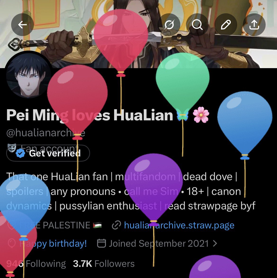 Pei Ming loves HuaLian🦋🌸 tweet media