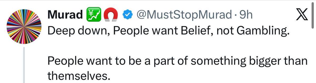 onlythedoc's tweet photo. “People want Belief”

still believe…✨

new day, new ath…? https://t.co/Sa4RRQiq6J