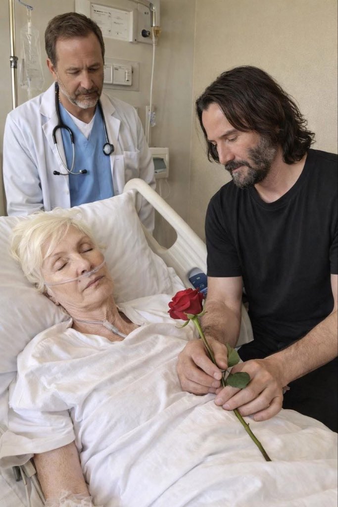 ElonForce_'s tweet photo. The Painful Reality of Cancer in Keanu Reeves mom health 

When we think of Keanu Reeves, many of us picture strength, humility, and resilience.

Cancer is a fight no one should have to face alone—and compassion is something we can all give freely. https://t.co/ge99iAmPJx