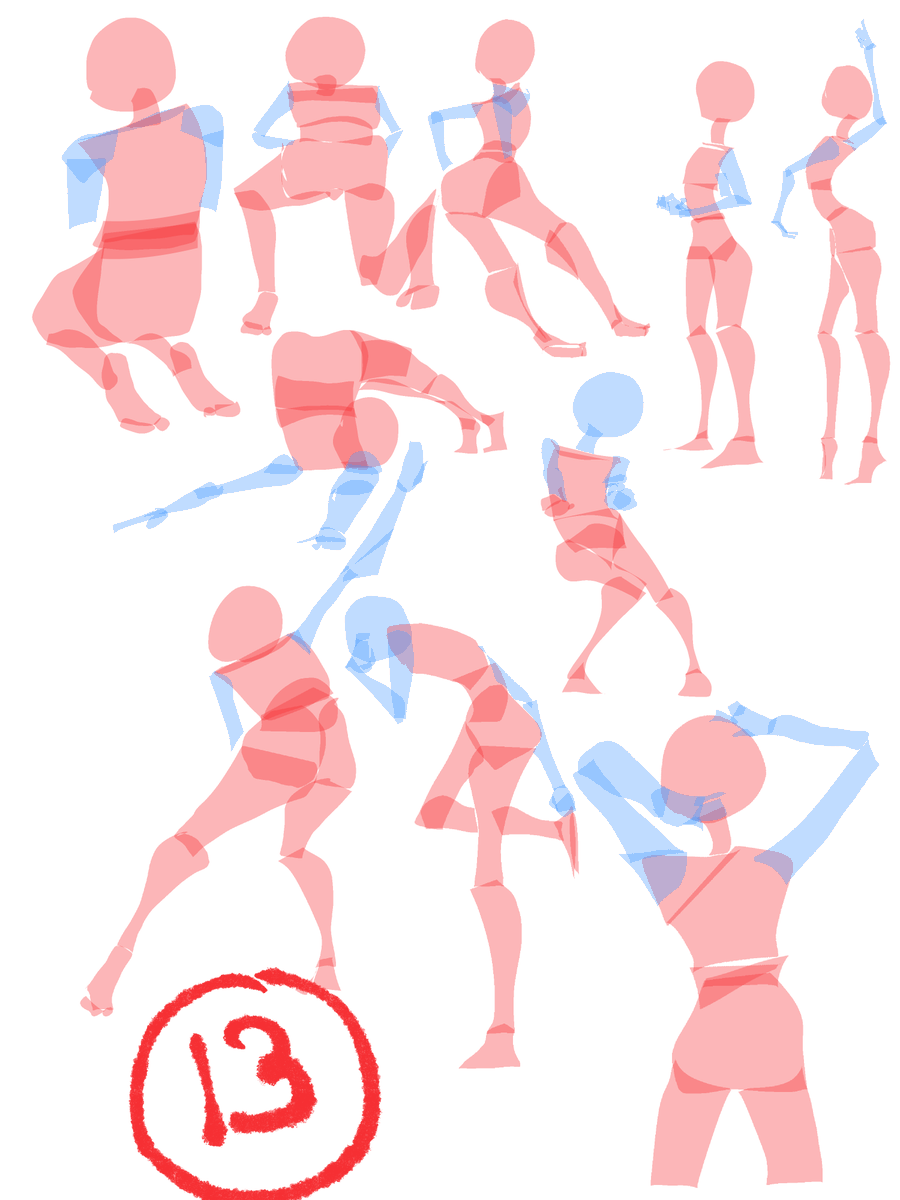 amelyneriee's tweet image. Day 13

Practice blocking figures

#smallartist #practice