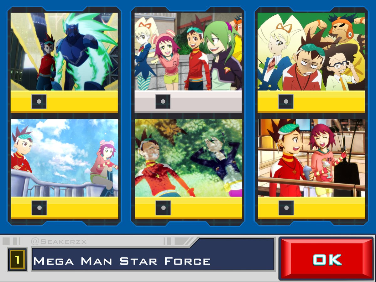 seakerzx's tweet photo. Got all the Star Force 1 art I did grouped up into a collage of sorts. Gonna do the same when I start doin em for SF2 and 3 https://t.co/7JVNdcgXEP