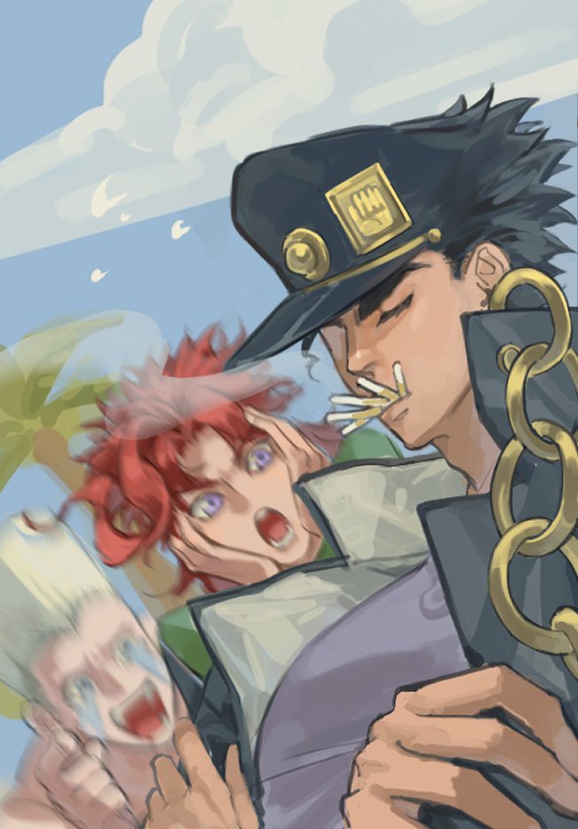 QRain772750's tweet photo. wow！#jotakak #JJBA https://t.co/KlWmkHfo94
