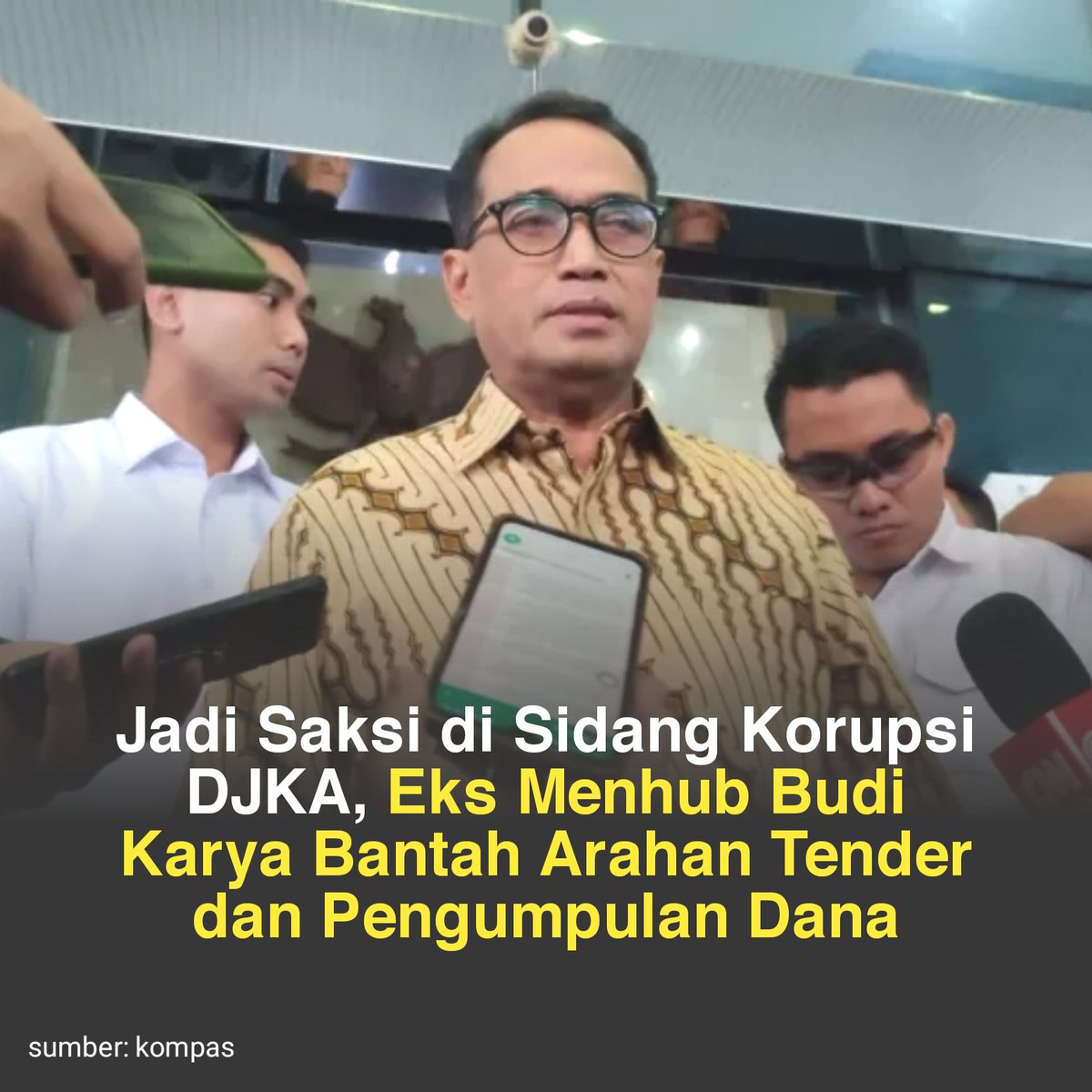 KerjaHasil_id's tweet image. Klo ada bukti konkret, silahkan serahkan ke penyidik dan silahkan abaikan bantahan eks Menhub. Jika tidak ada bukti, berarti tuduhan pengumpulan dana itu omong kosong belaka. Lanjut proses hukum. #korupsi #djka #kpk