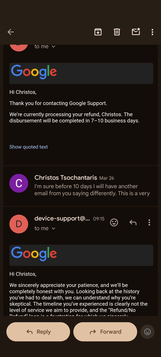 Christos Tsohantaris tweet media