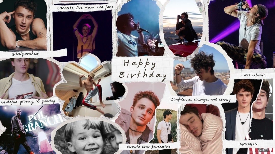 PolGranchSpain's tweet photo. ¡𝐅𝐞𝐥𝐢𝐜𝐞𝐬 𝟐𝟖 @polgranch! 🎂

8 años acompañándote y 28 desde que llegaste para revolucionarlo todo con tu música. 

Gracias por la magia, las letras y por dejarte la piel en cada escenario. ✨🎤 

¡A por muchos años más de éxitos! 
Te queremos ❤️ https://t.co/l7lHGab4rC
