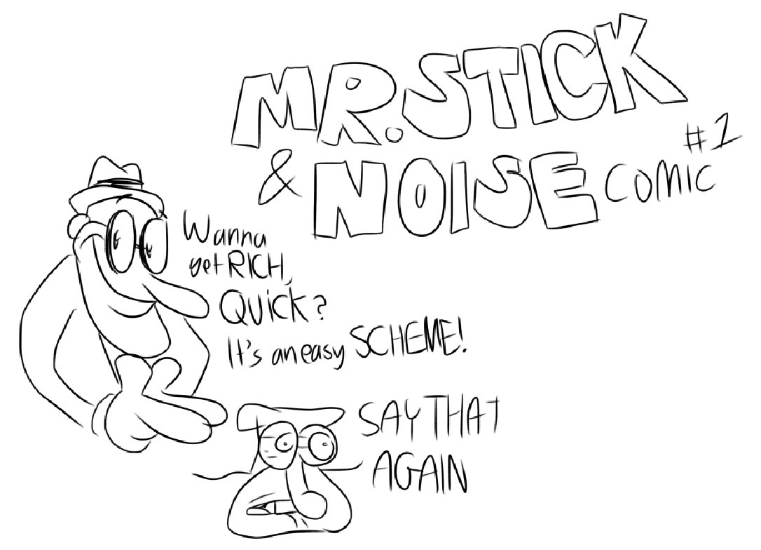 GRQSMod's tweet photo. Mr. Stick and Noise comix! #pizzatower #pizzatowermodding #GRQSmod https://t.co/5JtjcuVxGg