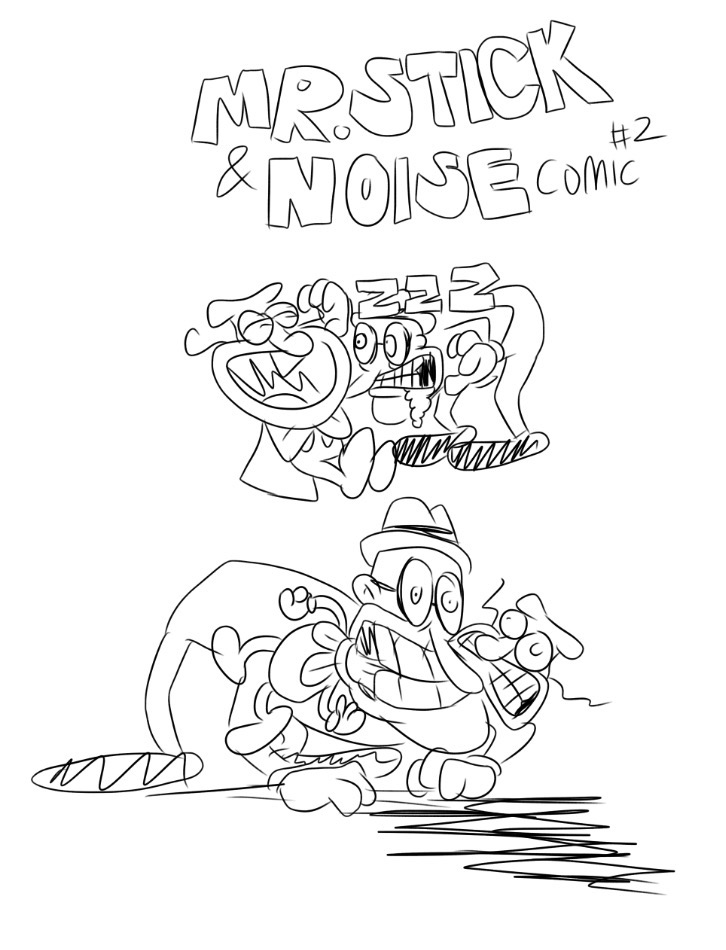 GRQSMod's tweet photo. Mr. Stick and Noise comix! #pizzatower #pizzatowermodding #GRQSmod https://t.co/5JtjcuVxGg