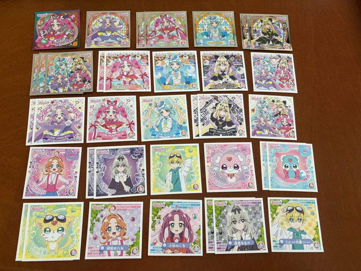 apple0722pon's tweet photo. 交換 譲渡 買取 名探偵プリキュア キミとアイドルプリキュア プリキラシールコレクション プリキュアウエハース12

譲：画像1、2
求：キュアアイドルHR、キュアキュンキュンHRor画像3、4or定価+送料

詳細ALT

PayPay、郵送交換可能な方 https://t.co/SqKoKTk5xz