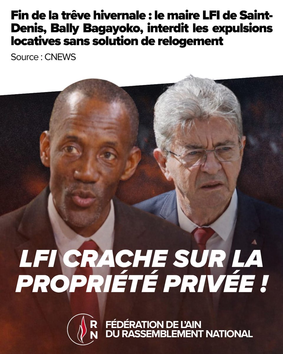 À Saint-Denis, on croit régler la crise du logement avec un arrêté illégal.

Résultat :
👉 moins de logements
👉 plus d’impayés
👉 zéro solution

Punir les propriétaires n’a jamais logé qui que ce soit.