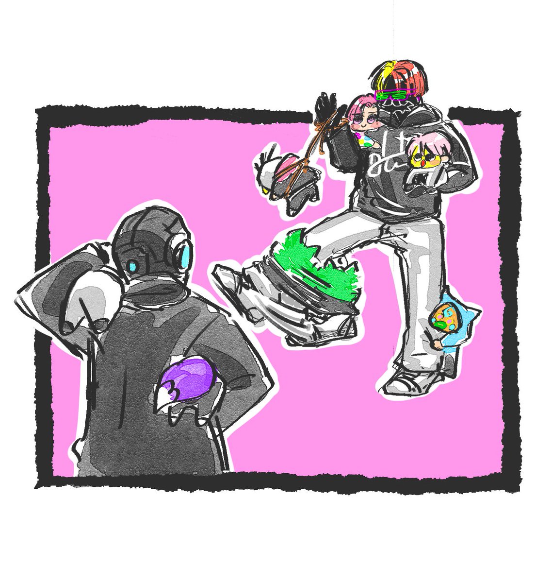 もちた tweet media