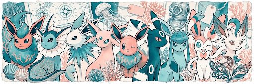 Kenkenpa5678's tweet image. ご自身の推しポケでバナーがつくれるやつ✨

1️⃣お好きなポケモンをAR撮影
2️⃣ALT内プロンプトと一緒にGeminiにお願いするだけ！

新しいARの楽しみ方👍

サンプルは全てブイズで作成
他のデザインもリプ欄にあります

お好きなポケモンで自分だけのバナーをつくってみましょう！

#PokemonGOAR