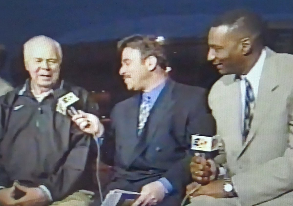 parkerandtheman's tweet image. ---- 0ther guests we had on our BIG 62 #CBS Detroit #MSU Indy Final 4 and title specials included JUD, M00CH and Craig Kilborn! At the time Kilborn was CBS`s golden boy.  Craig used to work at #ESPN and did play some in college.  He was also FUNNY!  ``0hh WEBBER!`` (if u get it!)