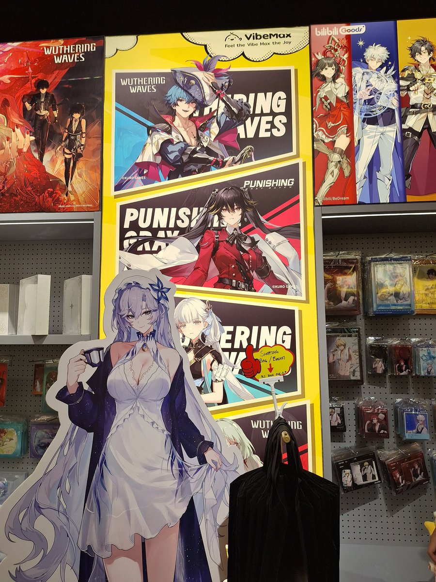first time seeing pgr merch sold around here

saw lucia from afar, had to run in and check 👀

wuwa's merch are common, but pgr??? okay I'd know where to hunt once kamui's merch come out