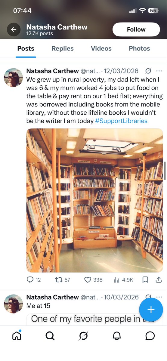 Simo400's tweet photo. @Or1ginalSandman People don’t want problem solvers - they want to whine on for the attention.  

Looking at the profile, was Natasha ever Nathan and that bloody mobile library has a lot to answer for too!! 😎😎 https://t.co/8wkvLEHRlB