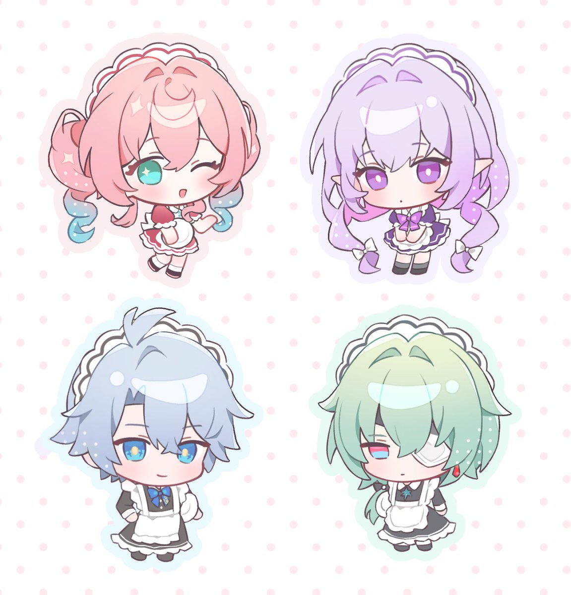 💗RT💗
알티 추첨 한분께 지류 전종 or 아크릴 1+지류 1 보내드립니다!

붕괴 스타레일 온리전 통판폼

🗓️주문 기간
4/4 ~ 4/12 23:59

📦Order
witchform.com/payform/GQ21PQ…

#별의_끝자락에서_널_기다릴게 
#붕괴_스타레일_온리전_별자락