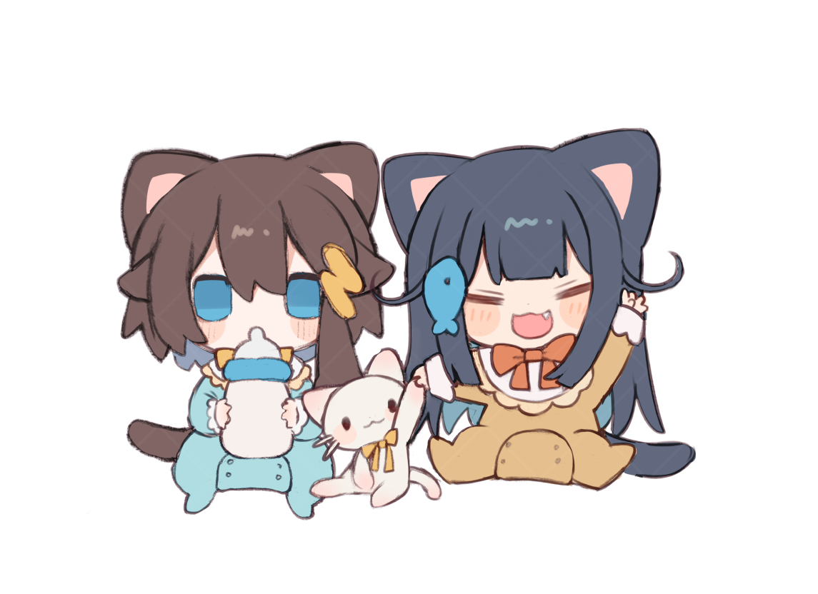 「よちよーち」|のあめむ ५✍のイラスト