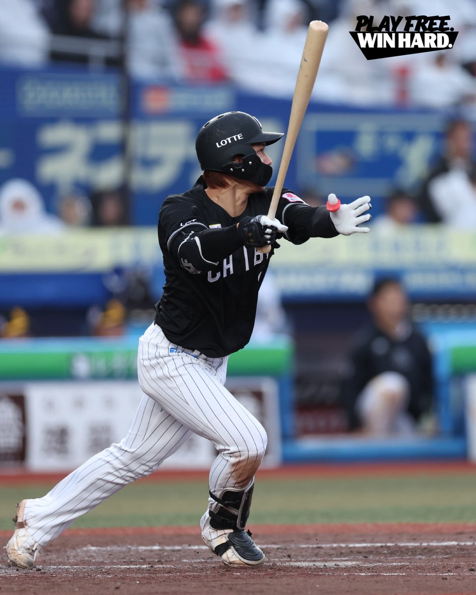OPEN THE SCORING #chibalotte #MarinesBaseball