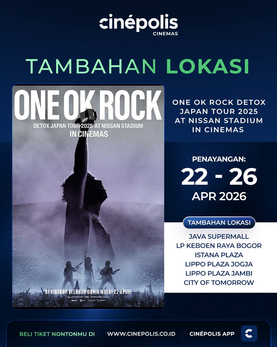 Cinépolis Indonesia tweet media