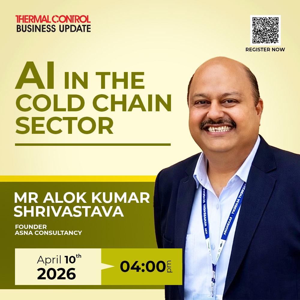 tcbumagazine's tweet photo. Thermal Control Magazine presents Mr Alok Kumar Shrivastava, CEO, ASNA Consultancy
Register now: https://t.co/bWX0YzGi0y
#ColdChainAI #PharmaLogistics #HealthcareInnovation #TemperatureControl https://t.co/CBhBia7QH7