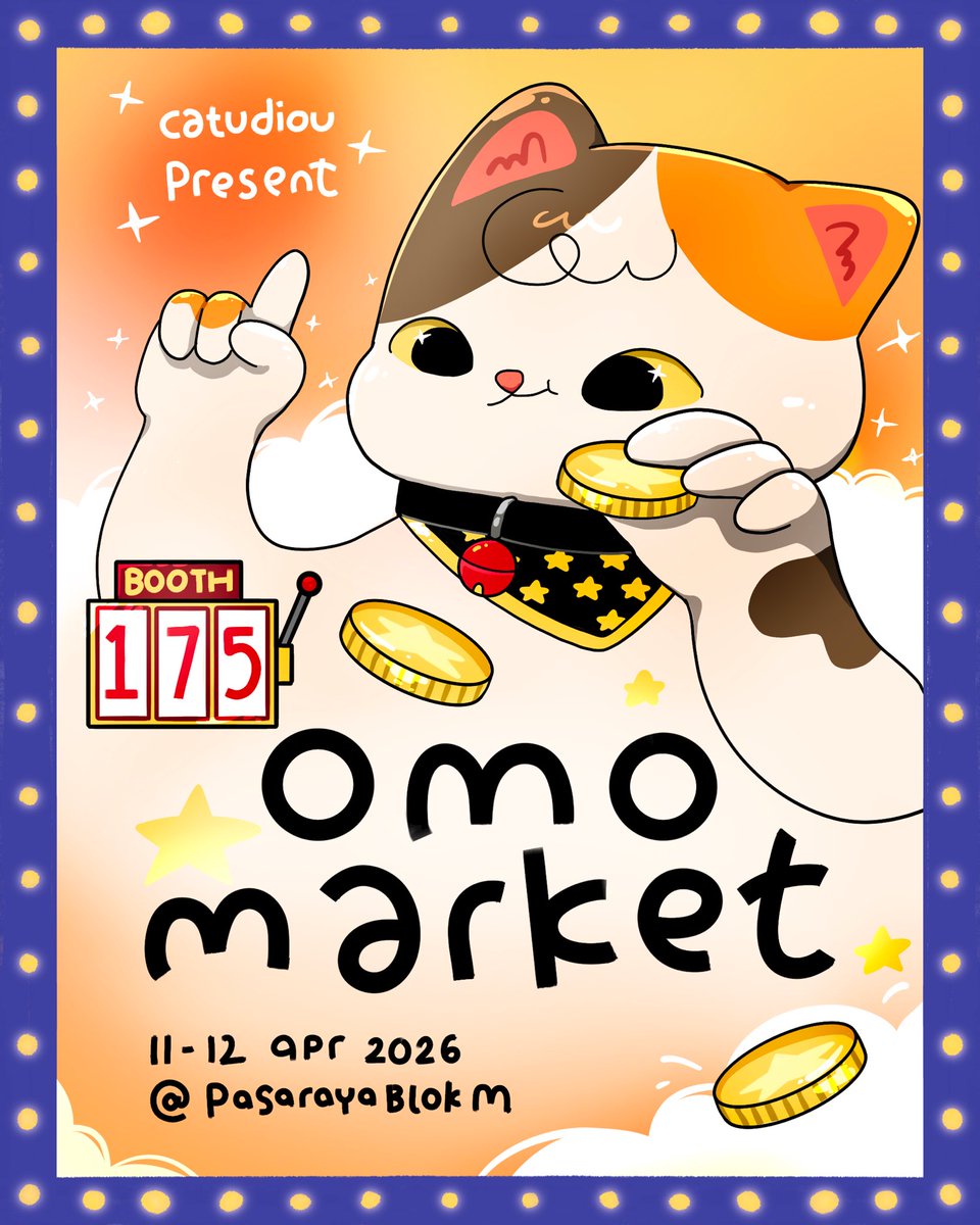caca studio😼 OMO MARKET booth 175 tweet media