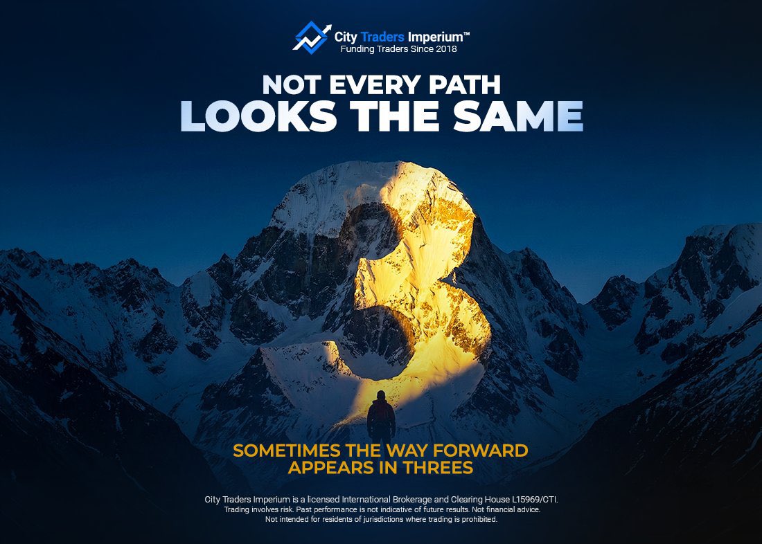 gana__jr's tweet image. 🚶‍♂️ Not every path looks the same.

Sometimes the way forward appears in threes.

What’s your next move? 💡

#CityTradersImperium #TradingJourney #ForexTrading #PropFirm

@CTI_Funding 

Start here: app.citytradersimperium.com/user-auth/regi…