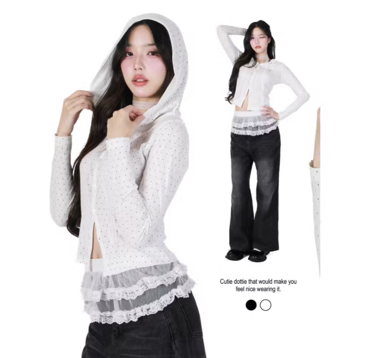 fallinrainbow's tweet image. ส่งต่อเสื้อ ￼kome.offi เสื้อคาร์ดิแกนฮู้ด รุ่น dotty hoodie cardigan สีขาว (s) 300฿ รวมส่ง 🤍

#komegirl #kome #ส่งต่อkome #ส่งต่อเสื้อผ้า #ส่งต่อเสื้อผ้ามือสอง #โล๊ะตู้เสื้อผ้า #ส่งต่อstylist #ส่งต่อchuuchop #ส่งต่อbemingbkk