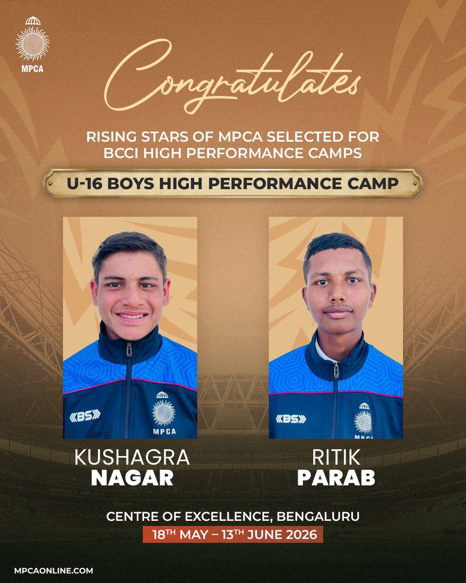 MP Cricket Association tweet media