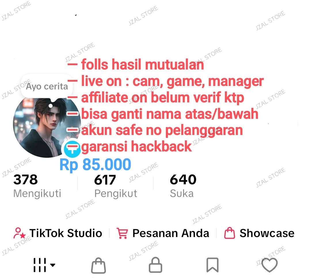 jzal accstore || mt after dm please tweet media