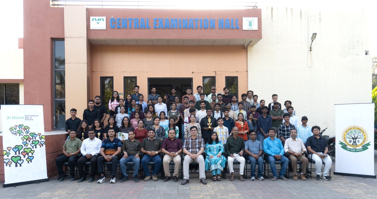 The College of Forestry, NAU, Navsari, Gujarat celebrated the International Day of Forests with a theme of Forest and Economies by organizing various competitions from March 20 to 21, 2026.