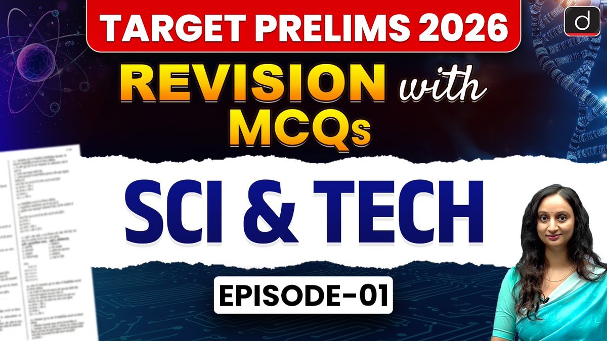 drishtiiaseng's tweet image. Bacteriophages &amp;amp; Genome Editing | Science &amp;amp; Technology | UPSC Prelims 2026 | Revision

Watch video: youtu.be/Zhsb01KcKds?si…

#Prelims #MCQ #Science #Tech #UPSC #UPSC2026 #DrishtiIAS #DrishtiIASEnglish