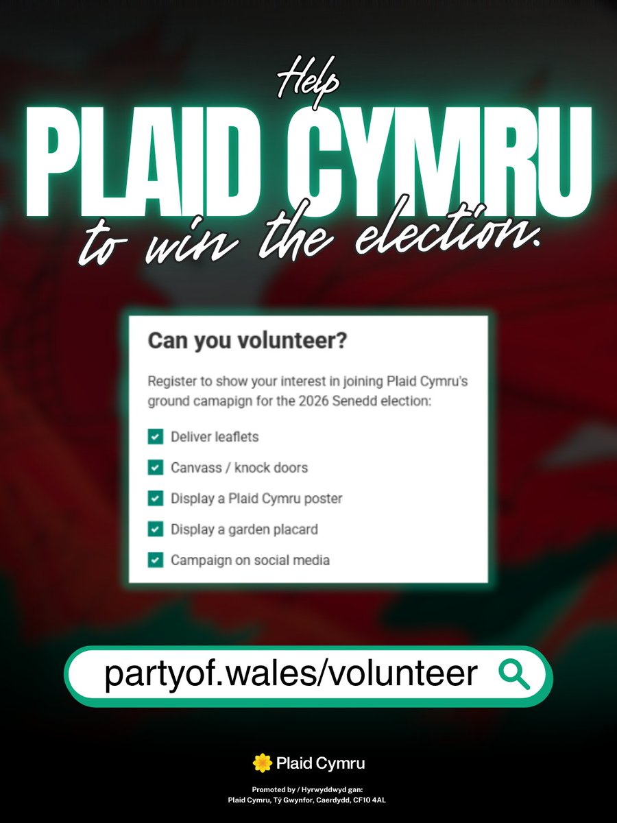 Plaid Cymru 🏴󠁧󠁢󠁷󠁬󠁳󠁿 tweet media
