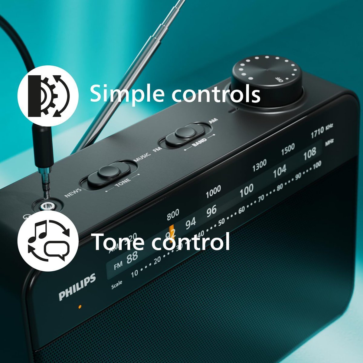 realkaizens's tweet image. 🎶 Stay tuned anywhere with the Philips TAR2509 Portable FM/MW Radio 📻
Clear sound 🔊 | Easy tuning 📡 | AC or battery 🔋 | Compact &amp;amp; portable 🧳
Perfect for music, sports &amp;amp; news on the go!
📩 DM to order
#Philips #Radio #PortableAudio #OnTheGo