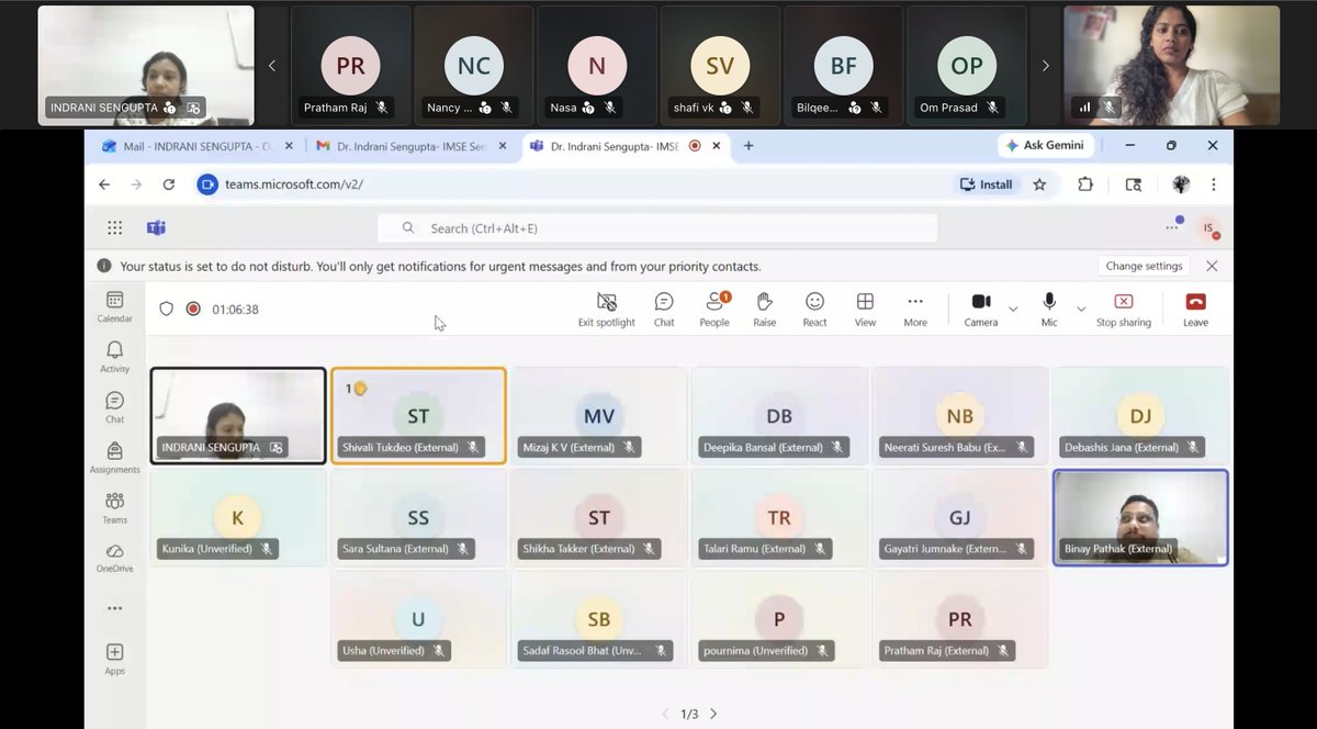 Indira Mahindra School of Education @ MU tweet media