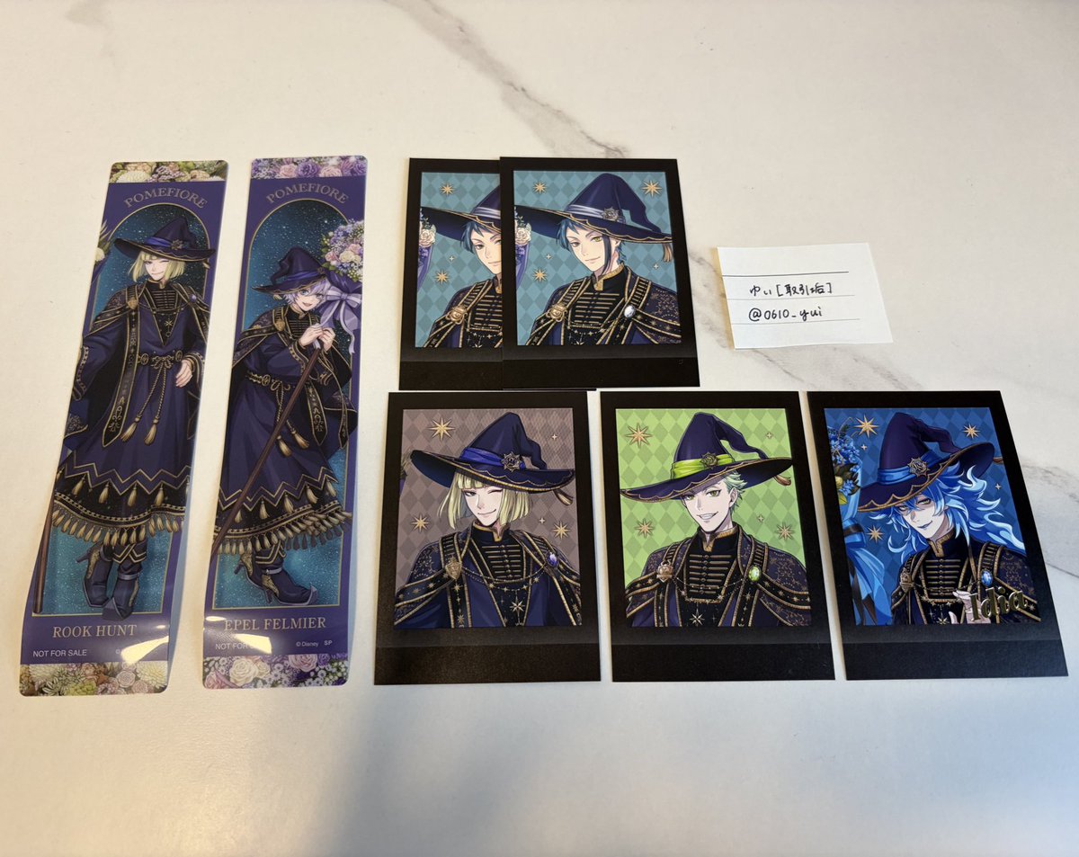 O61O_yui's tweet photo. ツイステ ぱしゃこれ ブルーム バースデー 特典

求/レオナ（特典のみ）ジャミル リドル デュース 各1（友人分有）
譲/ルーク エペル ジェイド セベク イデア（箔）

スリーブを切らしておりそのままですが写真以外はまとめて袋に保管しております。発送時はスリーブに入れて発送させていただきます。 https://t.co/b5EvTzHo7J