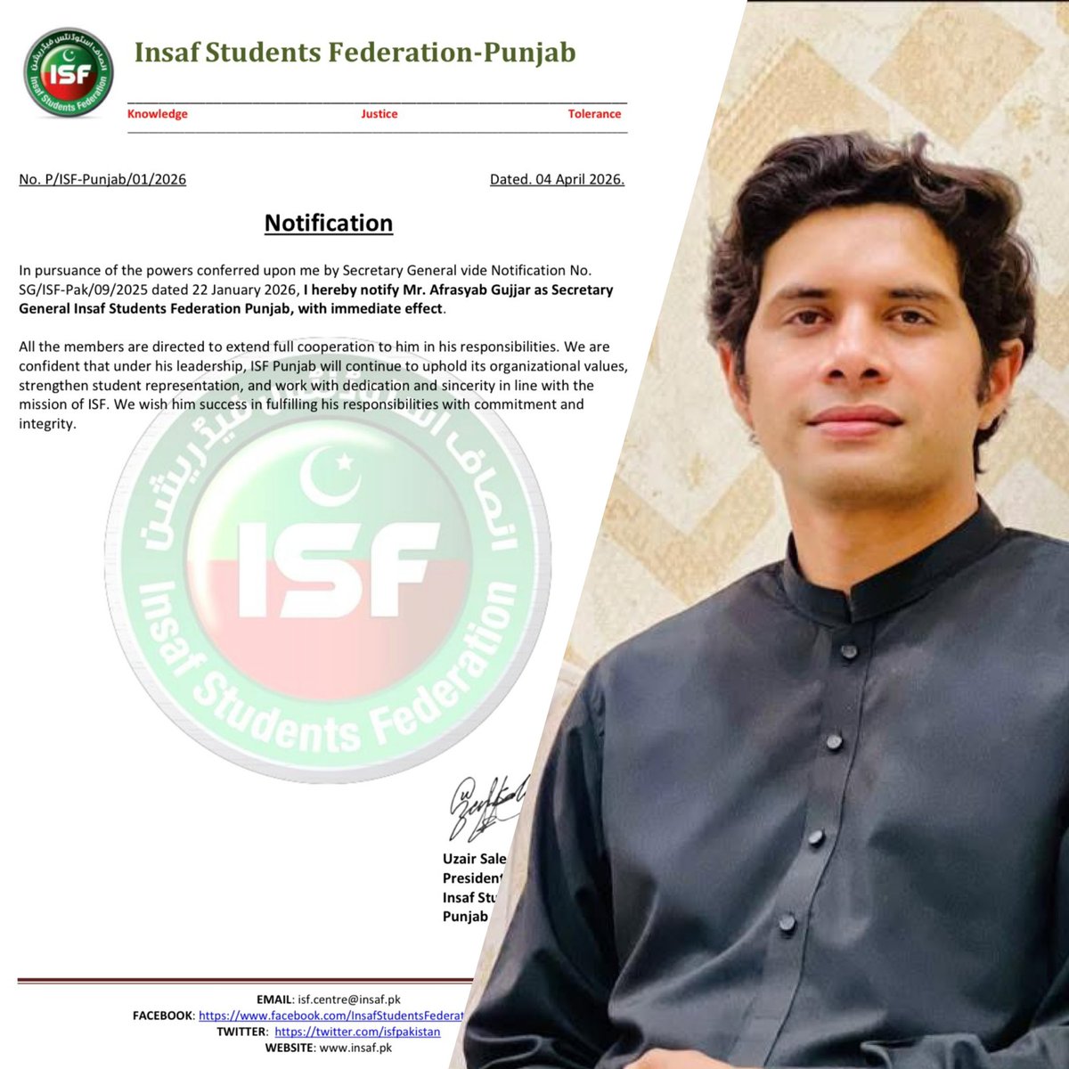 Malik Najam Khan tweet media