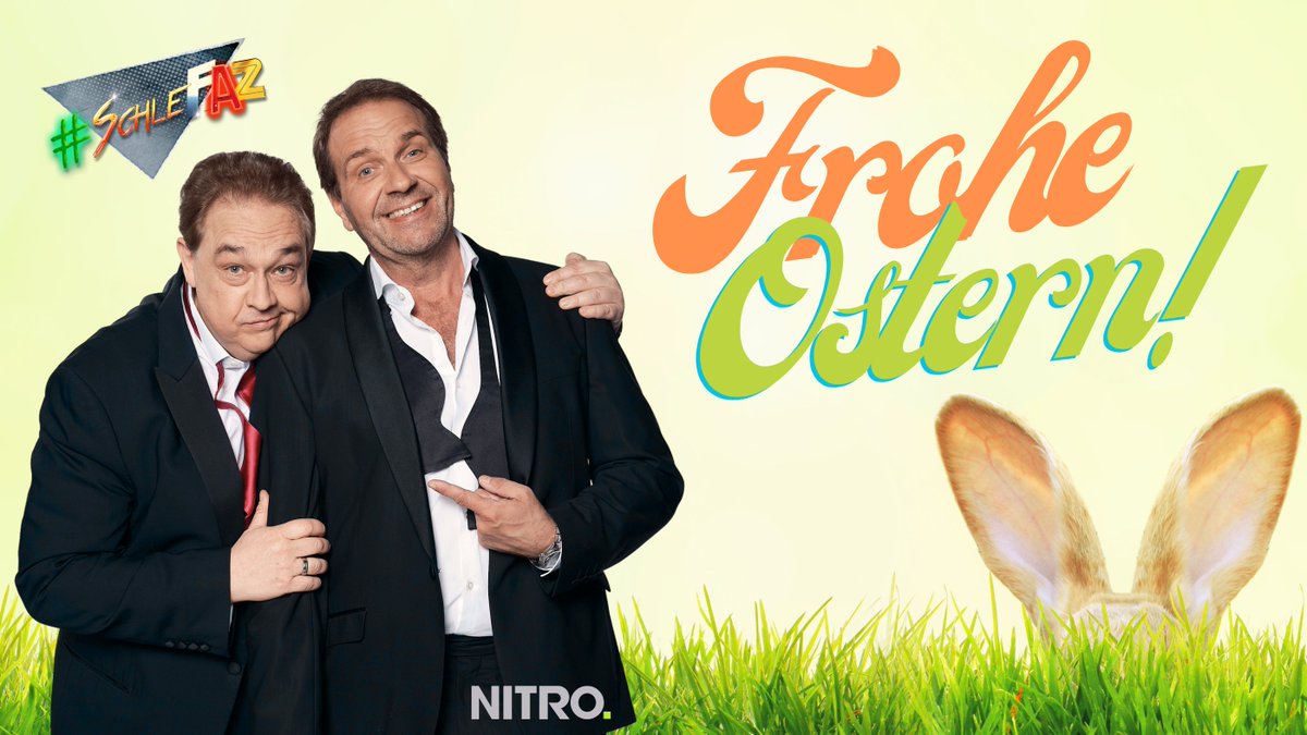 schlefaz's tweet image. Frohe Ostern! 🥚
Die Eiersuche dieses Jahr:
90 Minuten Chaos, 10 Minuten Sinn – klingt wie #SchleFaZ 😂
#Comingsoon #SchleFaZbeiNitro #Staffel2026