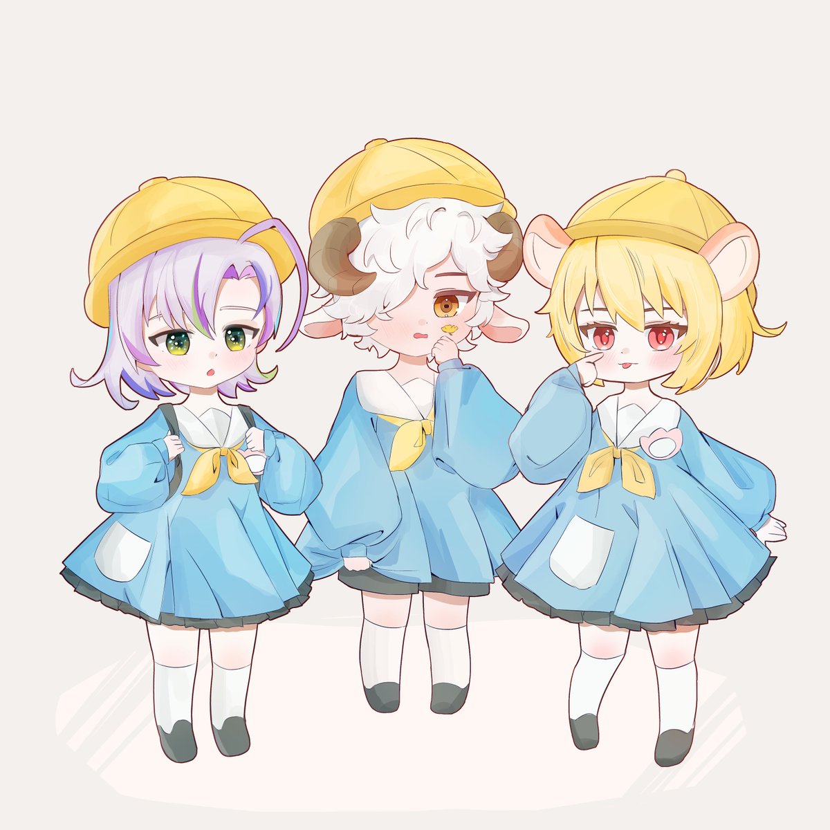 ChocoFish25's tweet photo. 兒童節快樂✨
(七曜曦、阿鈺、艾栗洛亞) https://t.co/cwZnpRsqKE