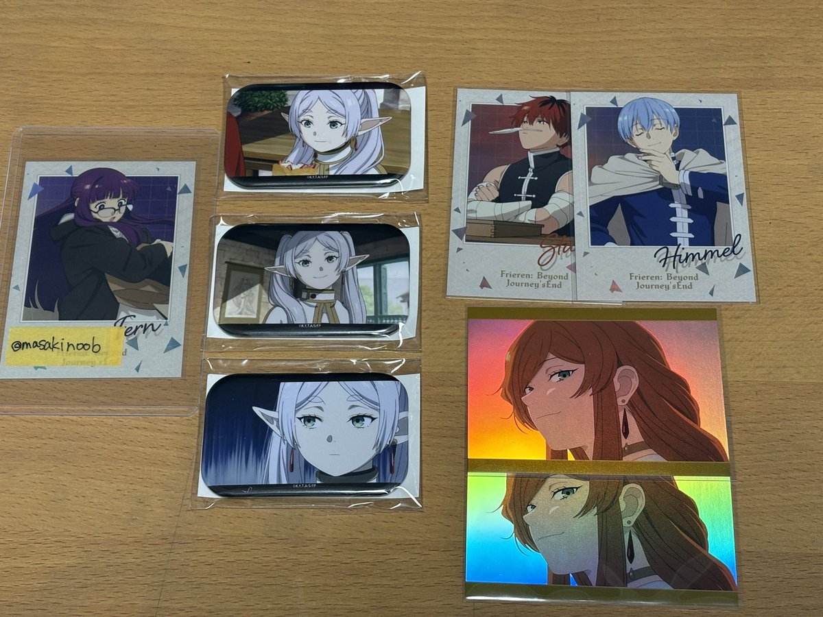 まさきん(アニメ用、お声かけ用)プロカ有り tweet media