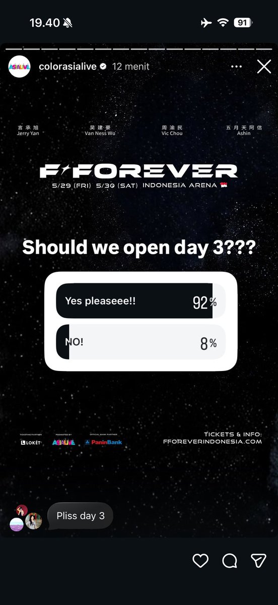 edo | JASTIP JASWAR TIKET KONSER tweet media