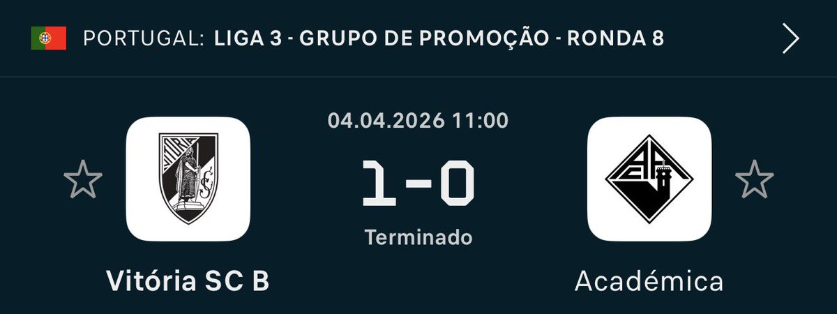 Esta é a nossa equipa B