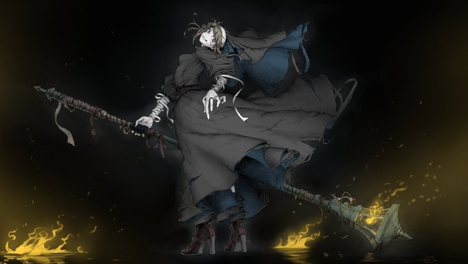 はちゃめちゃに力を入れて描いた立ち絵なので定期的に何度でも再掲します。アイラさんをよろしくお願いします。 