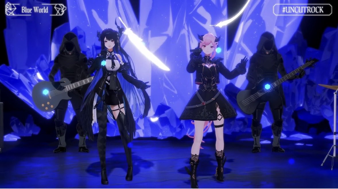 mayday_mayday55's tweet image. Blue World綺麗だった…ネリッサさん、カリオペさんの声が重なるの至高

 #UNCUTROCK