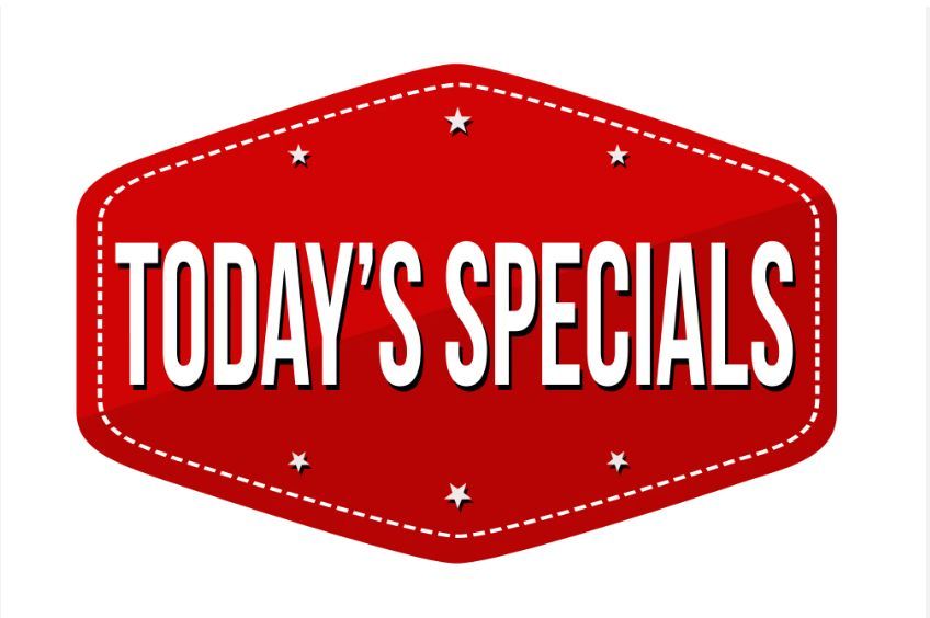 Happy Saturday! Dave's open 11am-4pm at Tractor Supply, 14700 Silverdale Dr. 

Today's specials: Dave's chicken salad on a croissant $7.50. This usually sells out FAST, so come early or miss out! Apple turnovers or oatmeal raisin cookies $3. 

We'll be closed tomorrow for Easter.