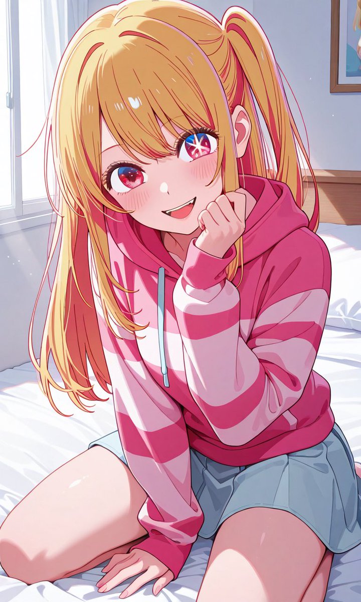 星野ルビー　絶妙な距離感

SFW illustration

#AIイラスト 
#推しの子