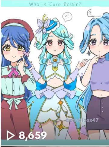 卯月@4/28～5/3ジスター展ガール×青🟦 tweet media